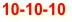 10-10-10