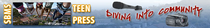 SBMS Teen Press team logo