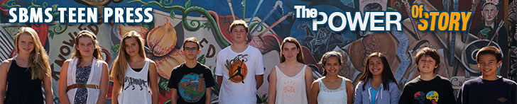 SBMS Teen Press team logo