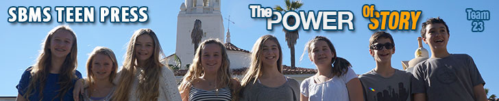 SBMS Teen Press team logo