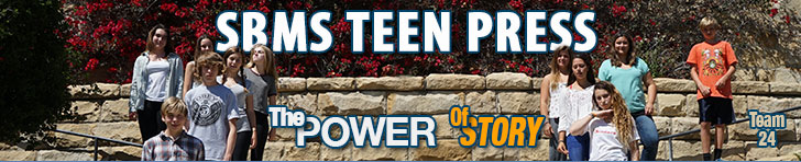 SBMS Teen Press team logo